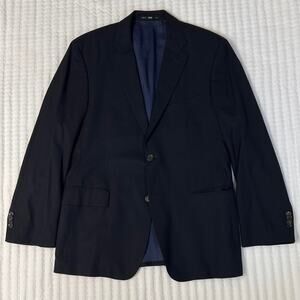 Hugo boss navy 100 wool